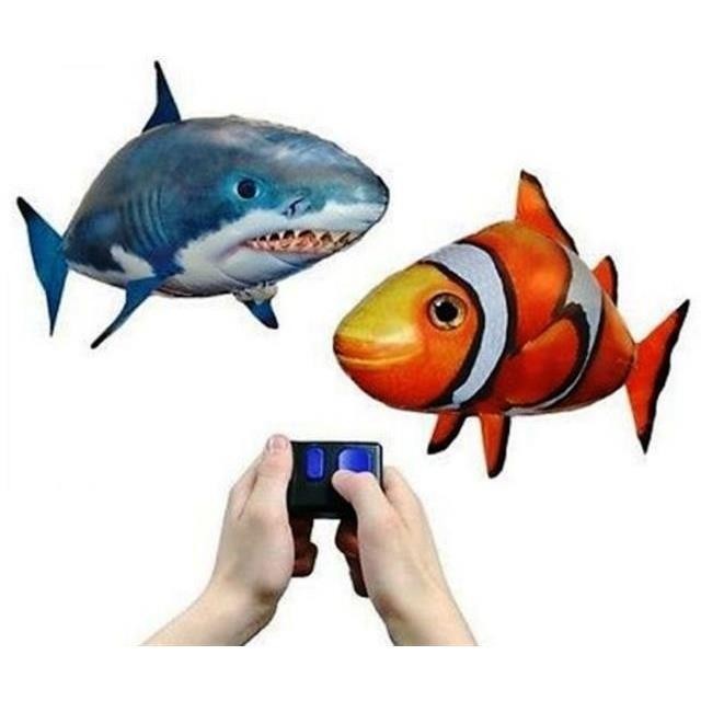 Remote Control Inflatable Toy Flying Fish Airplane 遙控飛魚