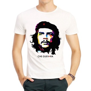 切格瓦拉T恤個性白色短袖趣味搞怪印花衣服男 Che Guevara tshirt