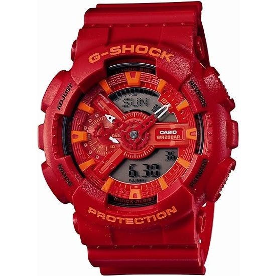 日本行貨★卡西歐 G-SHOCK 藍紅系列男士手錶 GA-110AC-4AJF 限量版（日本進口）