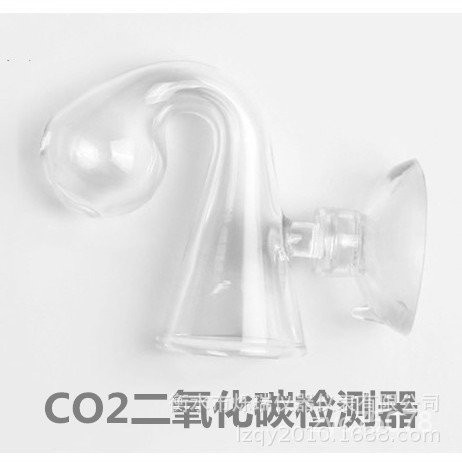 韓版廠傢供應魚缸檢測器高硼硅玻璃CO2音符有效監測器二氧化碳檢測器 U7YX