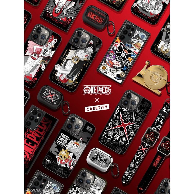 (正品）現貨免運❤️‍🔥CASETiFY聯名海賊王：紅髮歌姬❤️‍🔥iPhone 14 Pro Max 手機殼 兼容