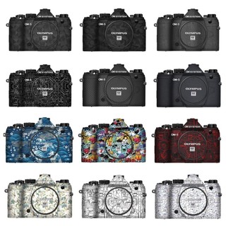 奧林巴斯Olympus相機貼紙E-M1MarkII III OM-1 OM-O E-M1X PEN-F鏡頭貼膜