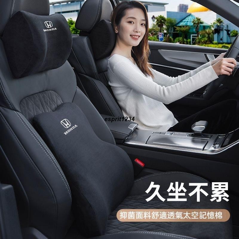 SU車品✨適用於本田Honda 車用頭枕 腰靠 護頸枕頭 CRV CIVIC HRV Accord