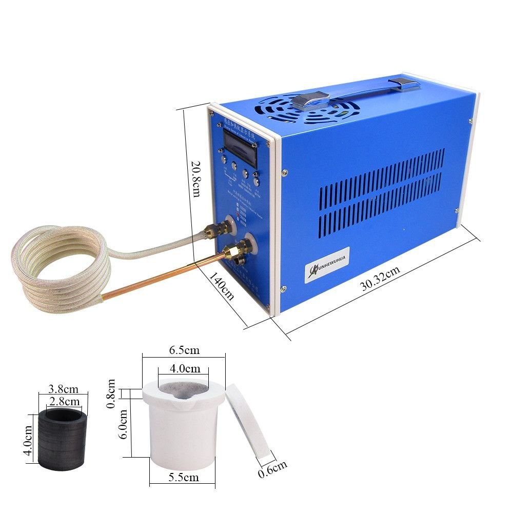 【限量￥50$搶購】加熱機 電磁加熱機 智能高頻感應加熱機 金屬加熱器淬火電磁加熱機 高頻爐熔金銀銅鋁 M0SJ