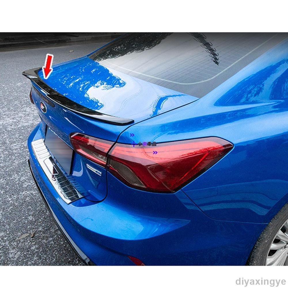 ✨滿額免運✨Ford 福特 Focus MK4 4門車 V款 尾翼 改裝 後擾流 烤漆 消光黑 2020