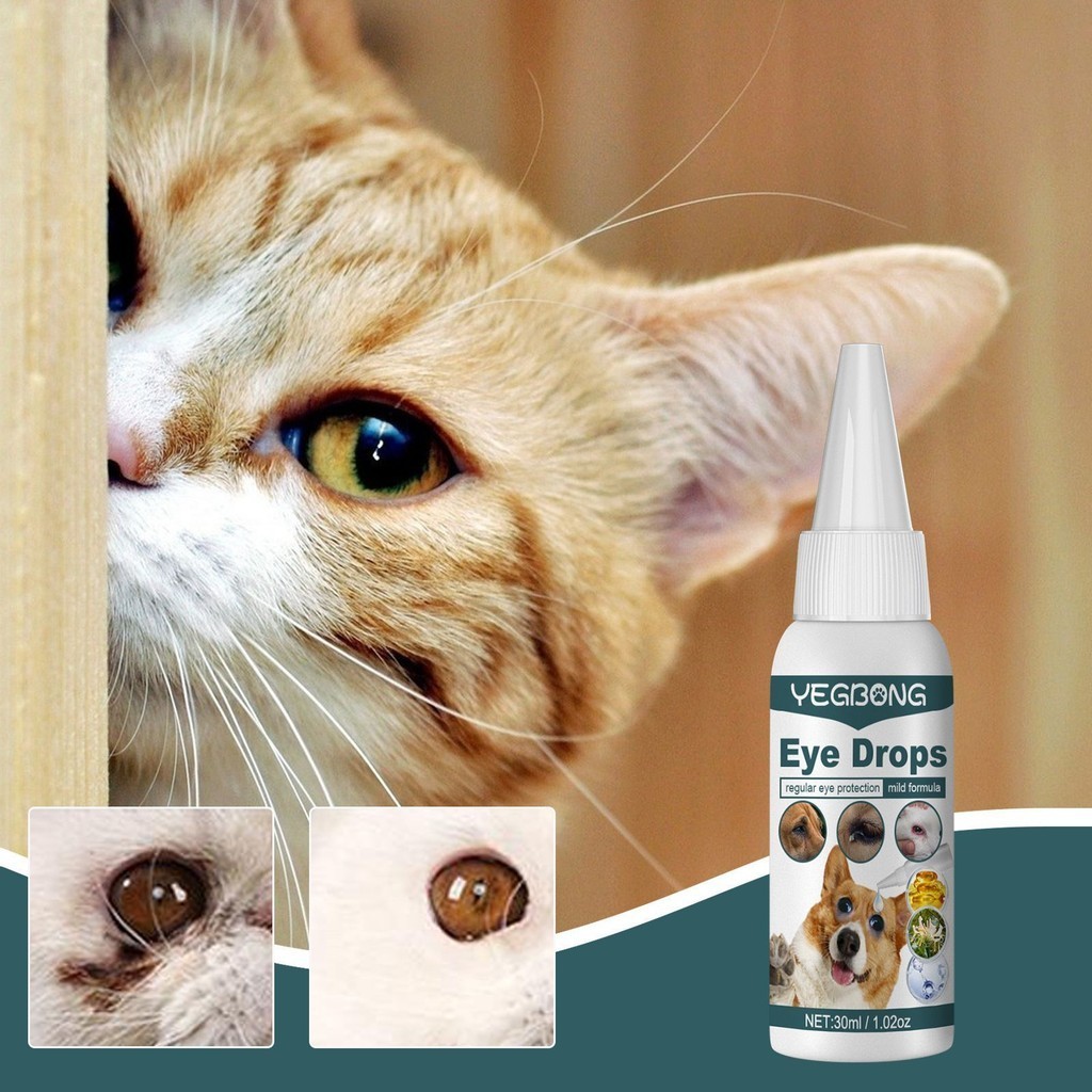 Yegbong pet eye drops to remove tear stains and eye dropping