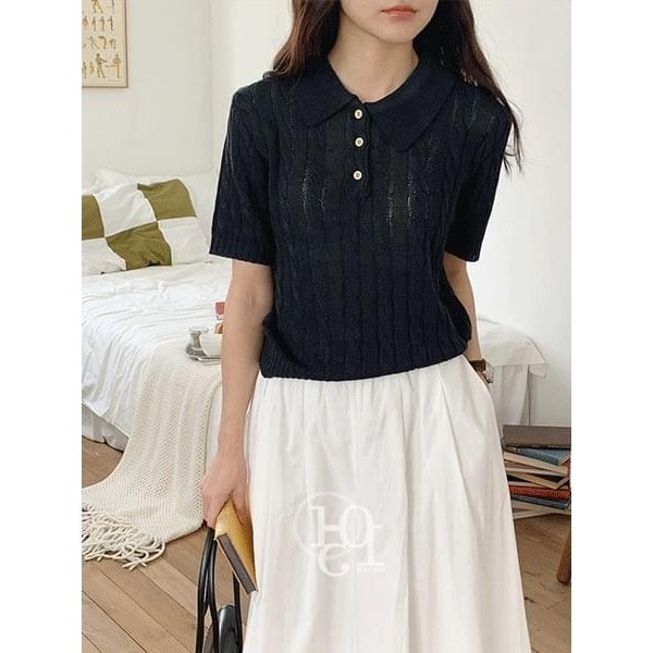 【Codibook】韓國 1015MARKET polo-shirt針織衫［預購］女裝