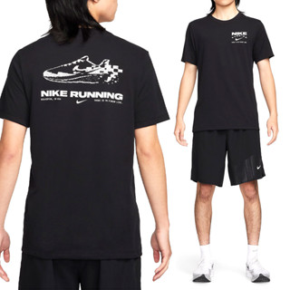 Nike AS M NK DF Tee Track Club 男 黑色 休閒 穿搭 圓領 短袖 FQ3919-010