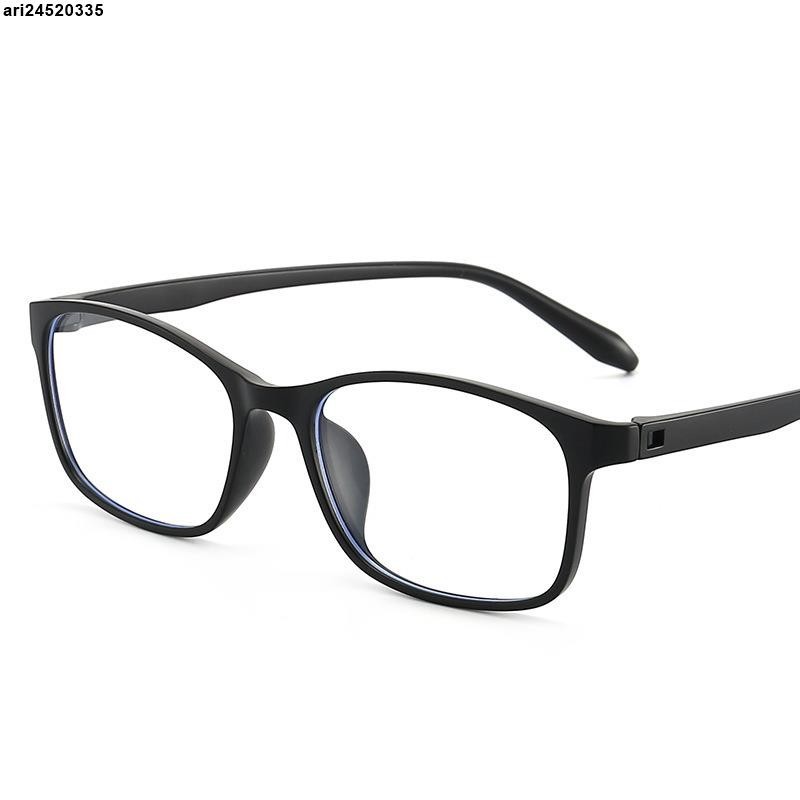 復古防藍光眼鏡平光鏡男女士無螺絲眼鏡架大氣可配近視眼鏡框