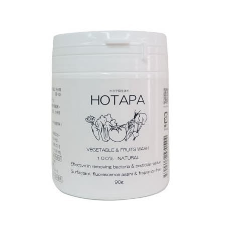 日本 HOTAPA 蔬果洗淨粉 蔬果清潔粉 蔬菜水果清潔粉  90g