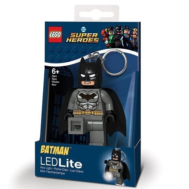 LEGO LGL-KE92 正義聯盟 蝙蝠俠 鑰匙圈手電筒 (LED)【必買站】樂高文具周邊系列