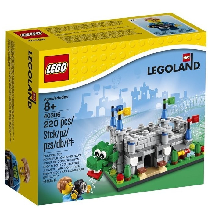 LEGO 40306 綜合系列 樂高樂園龍城堡【必買站】樂高盒組