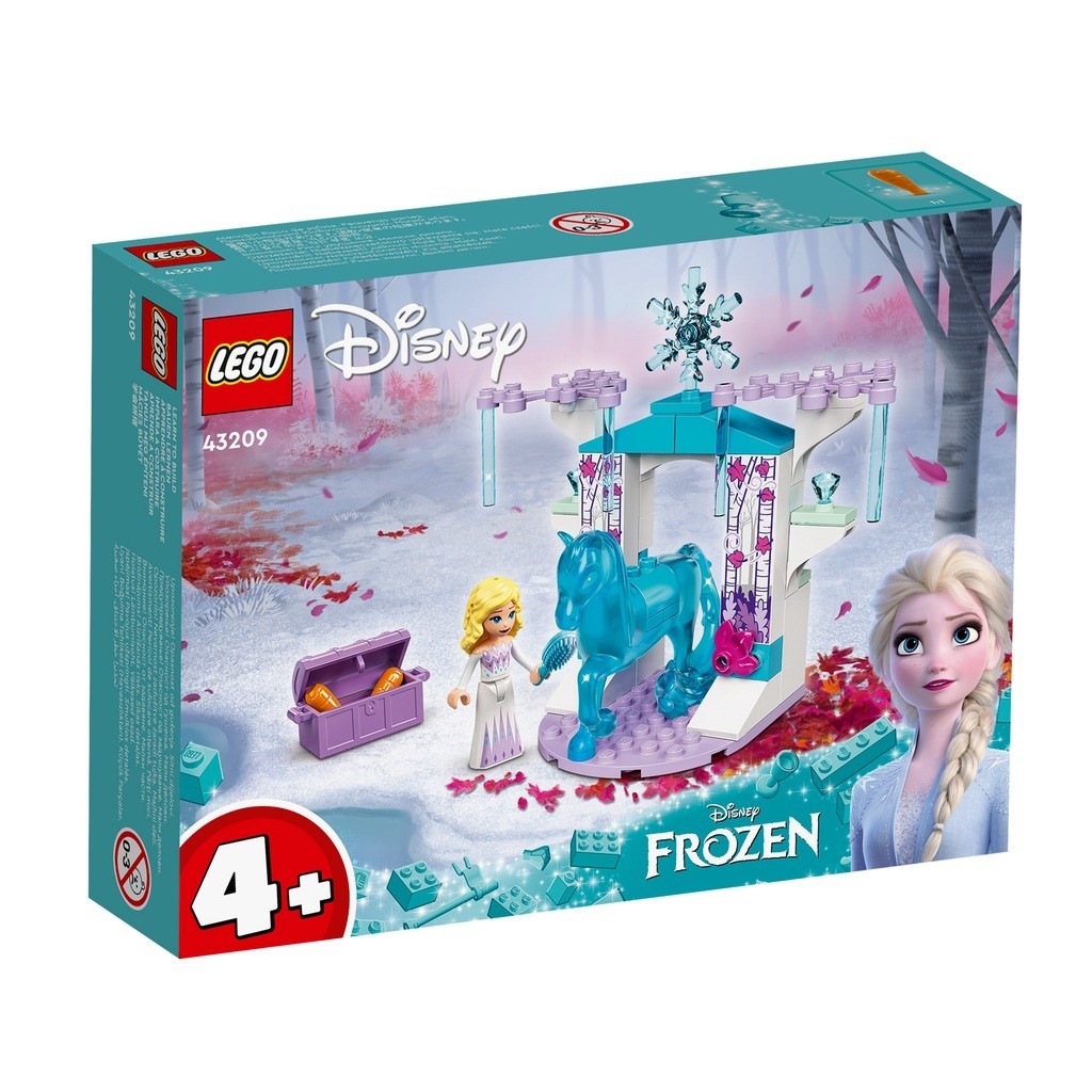 LEGO 43209 艾莎與諾可的冰雪馬廄 迪士尼公主系列【必買站】樂高盒組