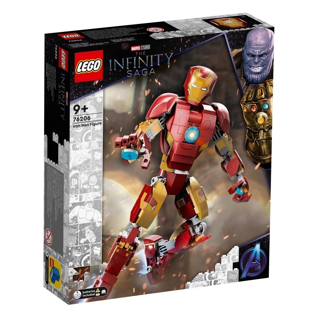 LEGO 76206 Iron Man Figure 樂高 超級英雄系列【必買站】樂高盒組