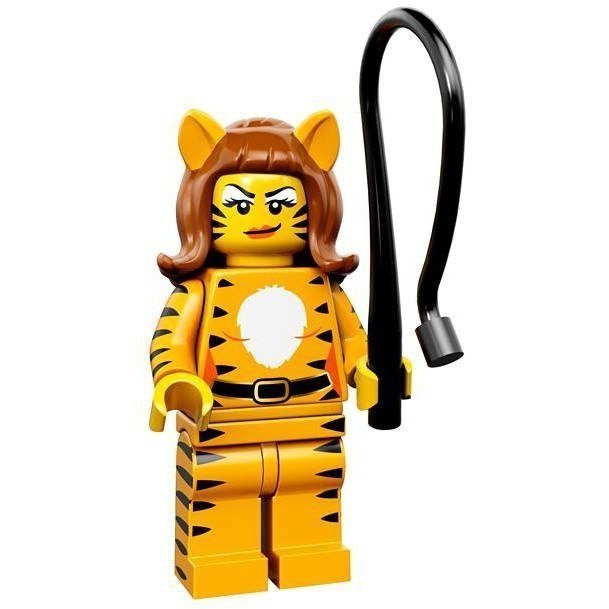 LEGO人偶 71010-9 人偶抽抽包系列 Tiger Woman 老虎女【必買站】 樂高人偶