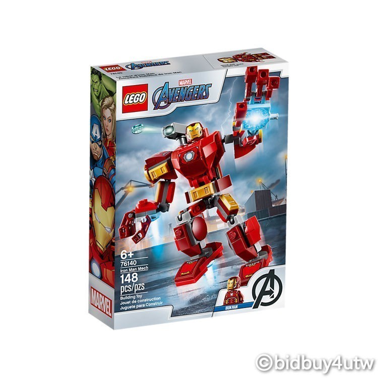 LEGO 76140 Iron Man Mech 超級英雄系列【必買站】樂高盒組