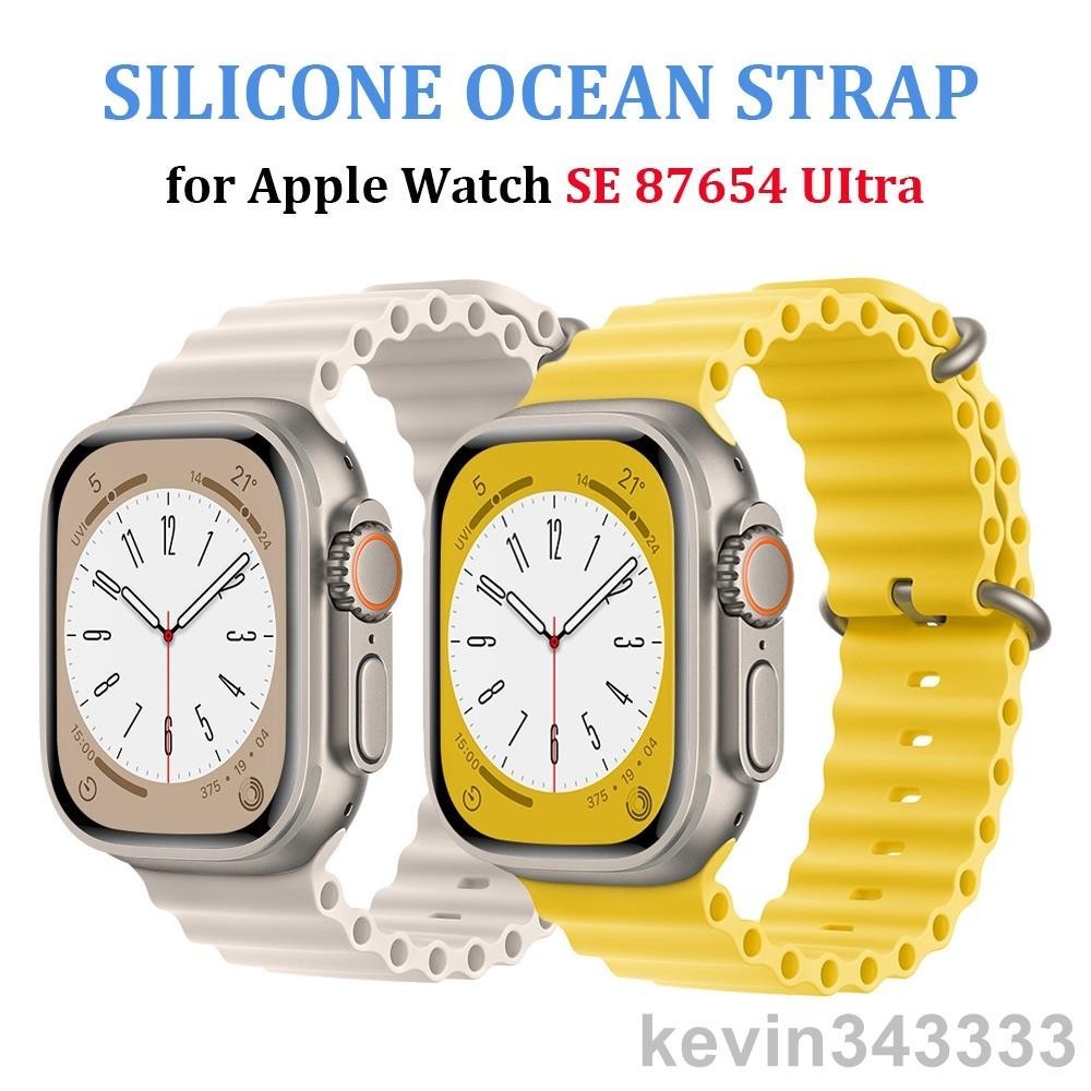 台灣出貨 Apple Watch S9 S8 S7 SE 透氣運動錶帶 防水 蘋果手錶 iwatch S6 S5 41