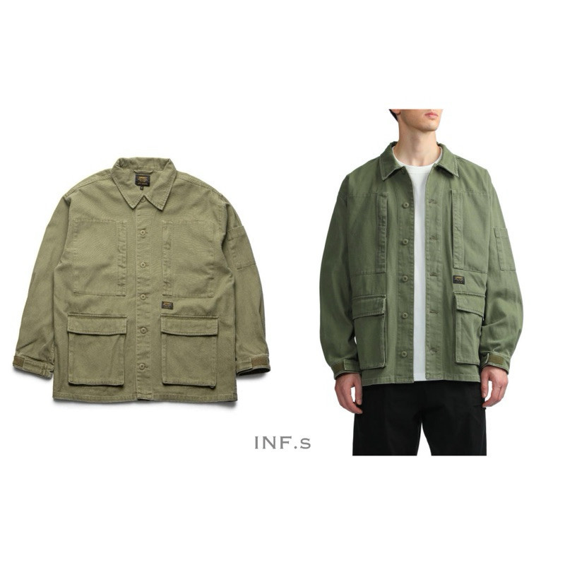 免運Carhartt WIP - L/S Walter Shirt 多口袋 軍事襯衫 襯衫外套22EW