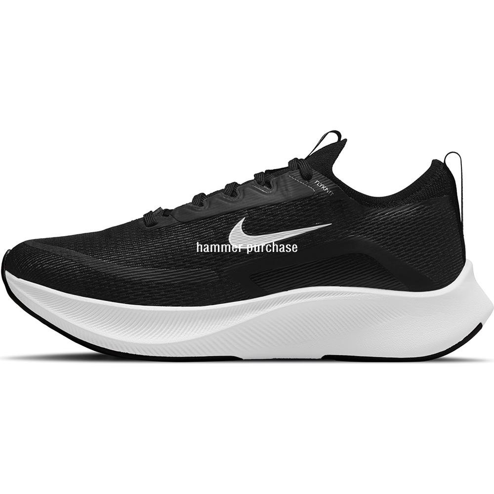 Nike Zoom Fly 4 黑白 緩震 輕便運動慢跑鞋 CT2401-001女鞋