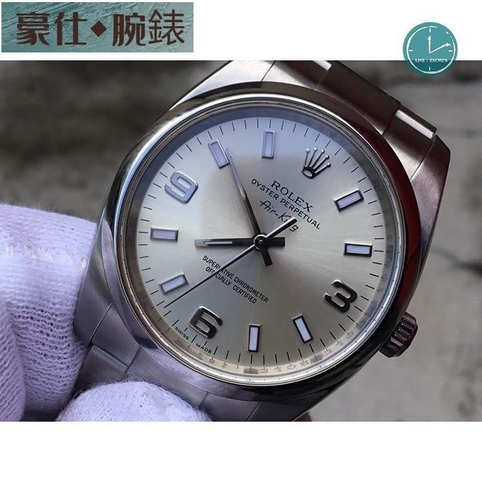 高端 勞力士 ROLEX Oyster Perpetual 114200 AIRKING 空中霸王 錶徑34m