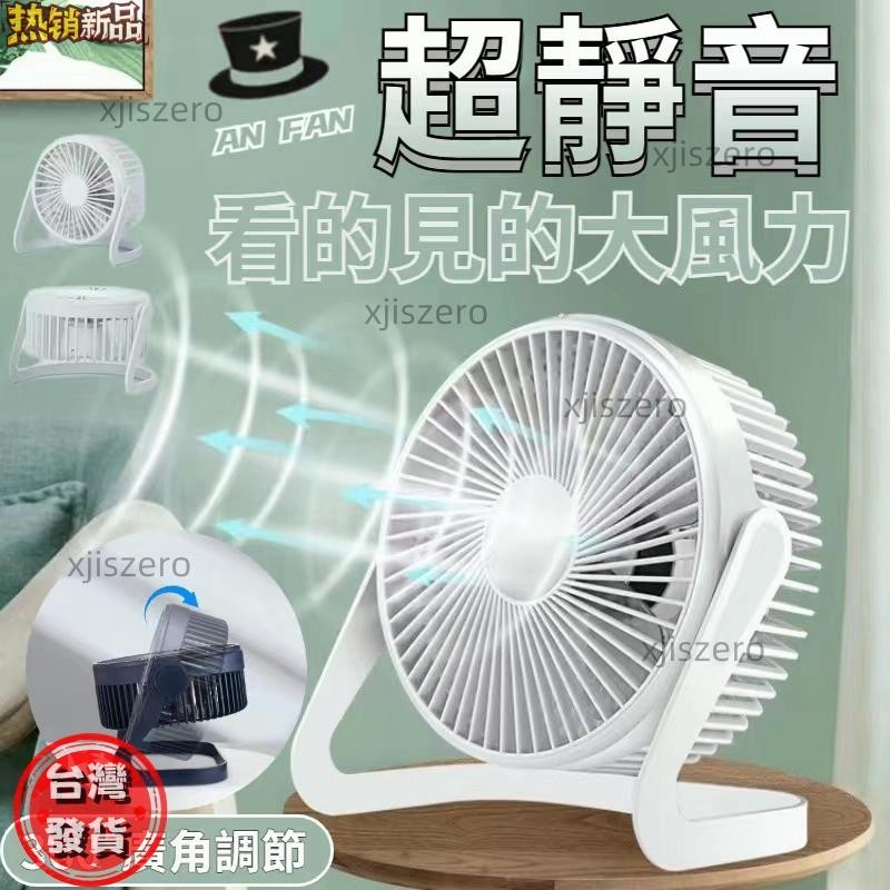 【臺灣熱銷】桌上型電風扇 插電小電風扇 壁掛風扇 辦公室風扇 USB風扇 可調角度8吋風扇 大風力靜音風扇 迷你風扇