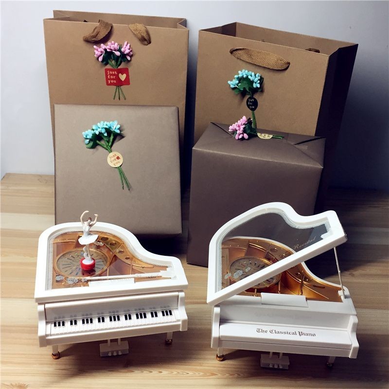 卡林巴琴 卡林巴 手指琴 姆指琴 生日禮物鋼琴音樂盒八音盒送女生女友閨蜜同學小朋友實用的高級感