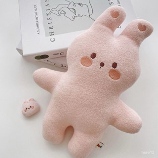 毛絨[清倉]韓國INS嬰兒安撫玩偶可愛毛絨玩具寶寶可入口睡覺神器兔子佈娃娃