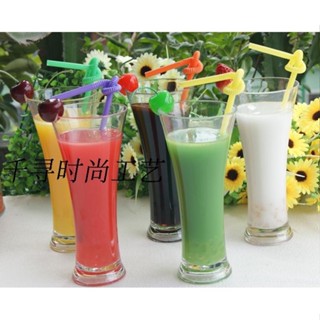 A.促銷模擬果茶飲料 牛奶飲品奇異果 橙 西瓜果汁櫥窗裝飾道具擺設模型道模擬道具具模擬水果