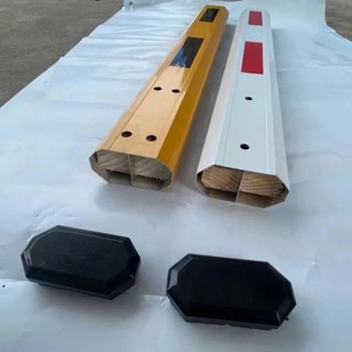 /停車場八角道閘桿鋁合金欄車桿小區門禁升降起落桿直桿擋車柵欄桿－元氣優品百貨