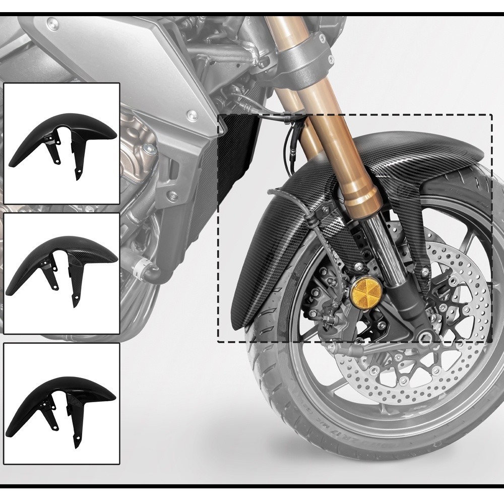 【桃園發貨】適用於本田CB650R CBR650R 2019-2022 擋泥板 防濺罩 加長前擋