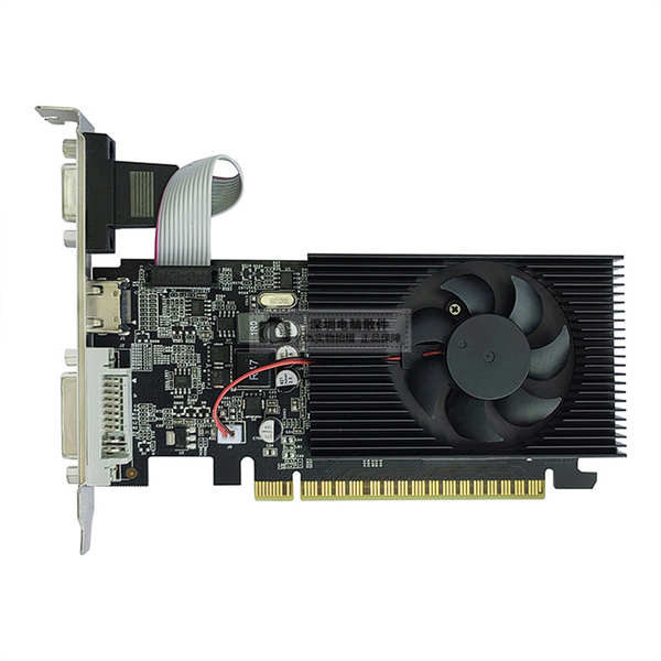 ❧全新GT730 4g 740 2G DDR3小機箱亮機電腦顯卡610 210 1G刀