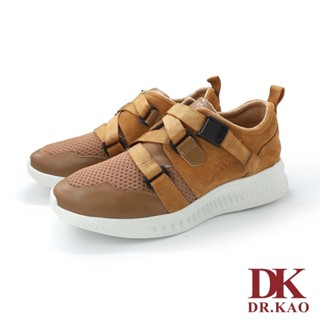 【DK 高博士】交錯織帶休閒空氣女鞋 89-1080-80 咖啡色【女鞋/休閒鞋/女休閒鞋】