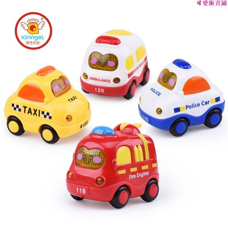 兒童小汽車🎁兒童玩具車慣性小汽車嬰兒益智學爬音樂聲光玩具0-3歲可優比同款