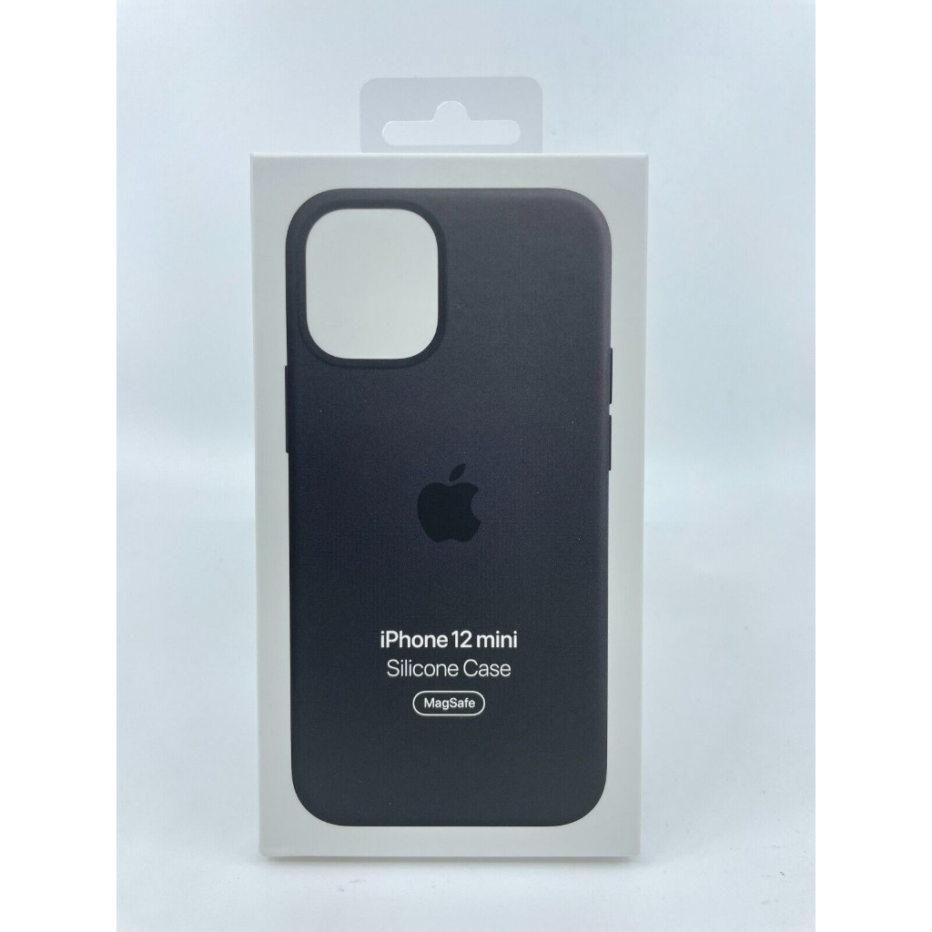 現貨免運黑色! Apple原廠矽膠保護殼 iPhone 12 mini用【蘋果園】全新正貨MagSafe