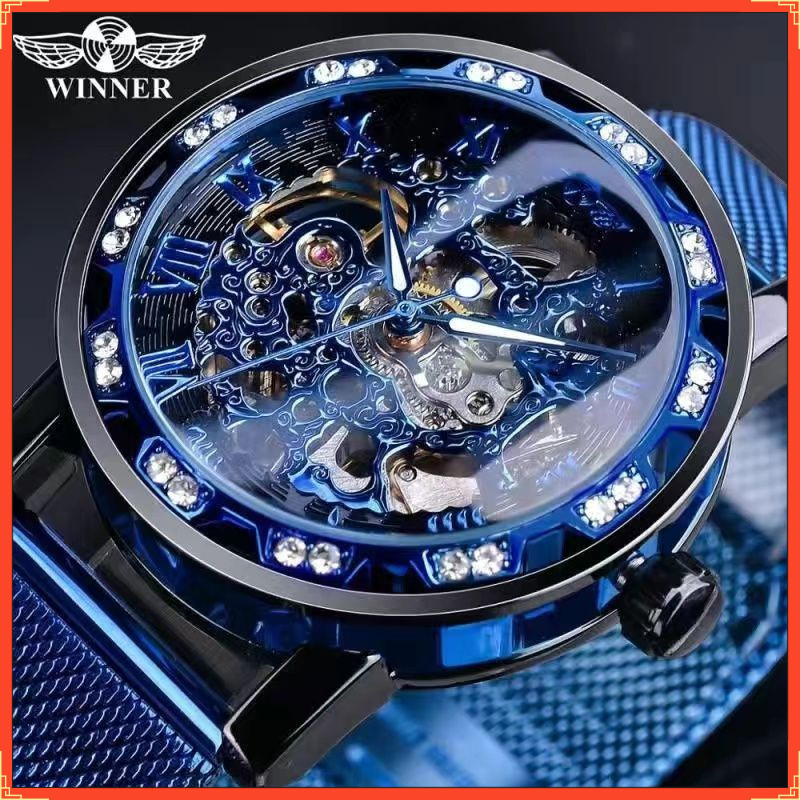 鏤空機械手錶 男生手錶 時尚機械錶 男士商務手錶 防水手錶 高檔男人腕錶 手錶男生 機械錶 錶 手錶