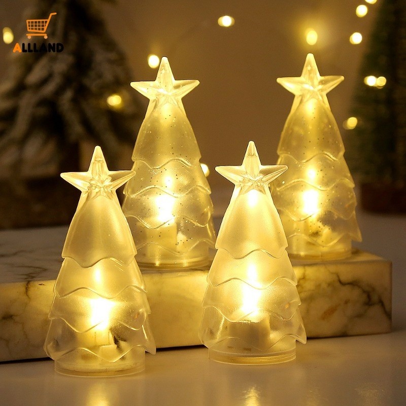 瑾瑾💕發光的星星聖誕樹燈飾/led 夜光裝飾夜燈/聖誕派對氣氛道具