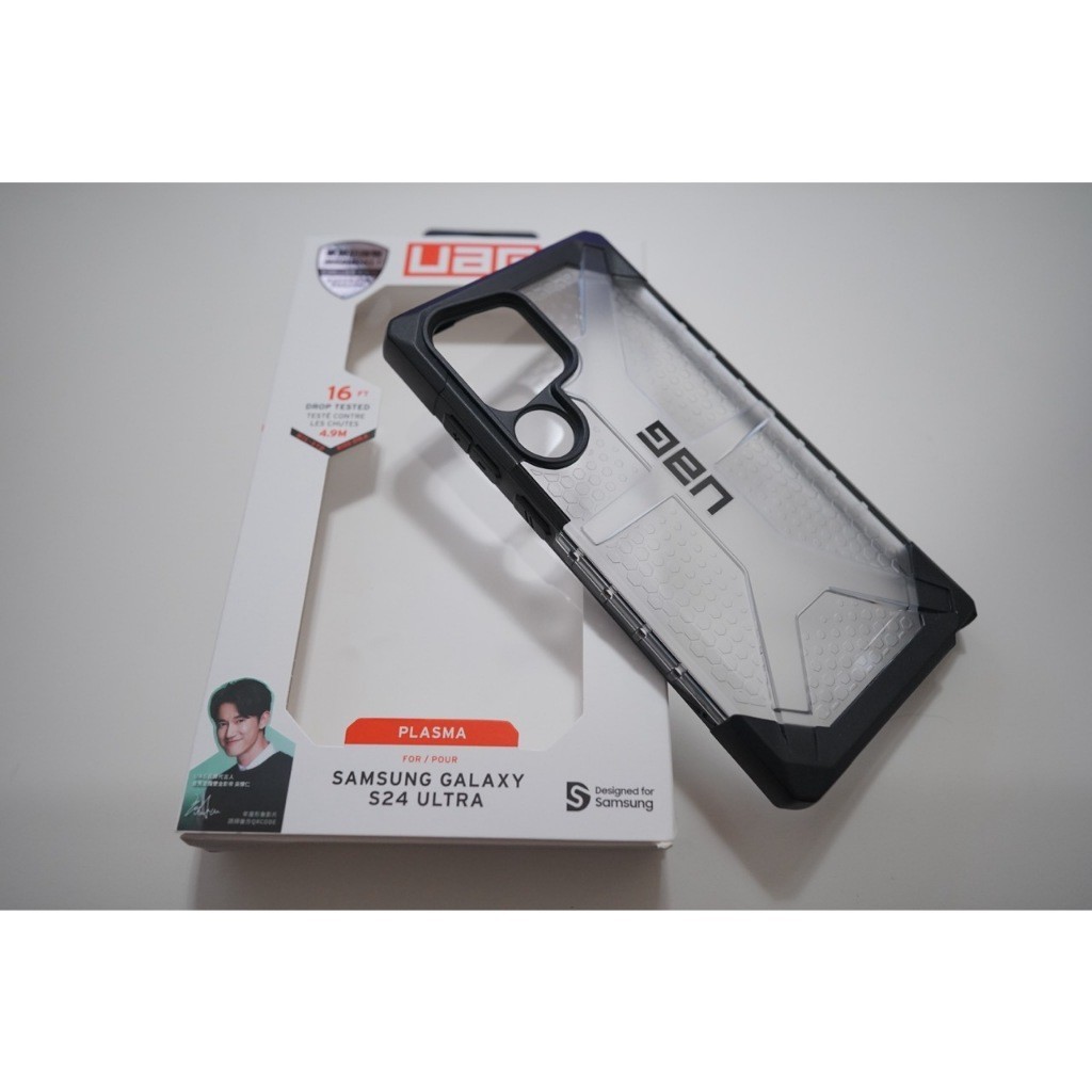 現貨免運）【 王阿姨二手店】UAG Galaxy S24 Ultra 耐衝擊保護殼-透明