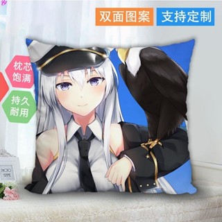 碧藍航線企業周邊抱枕方形靠墊枕頭雙面來圖訂做定製男女朋友禮物