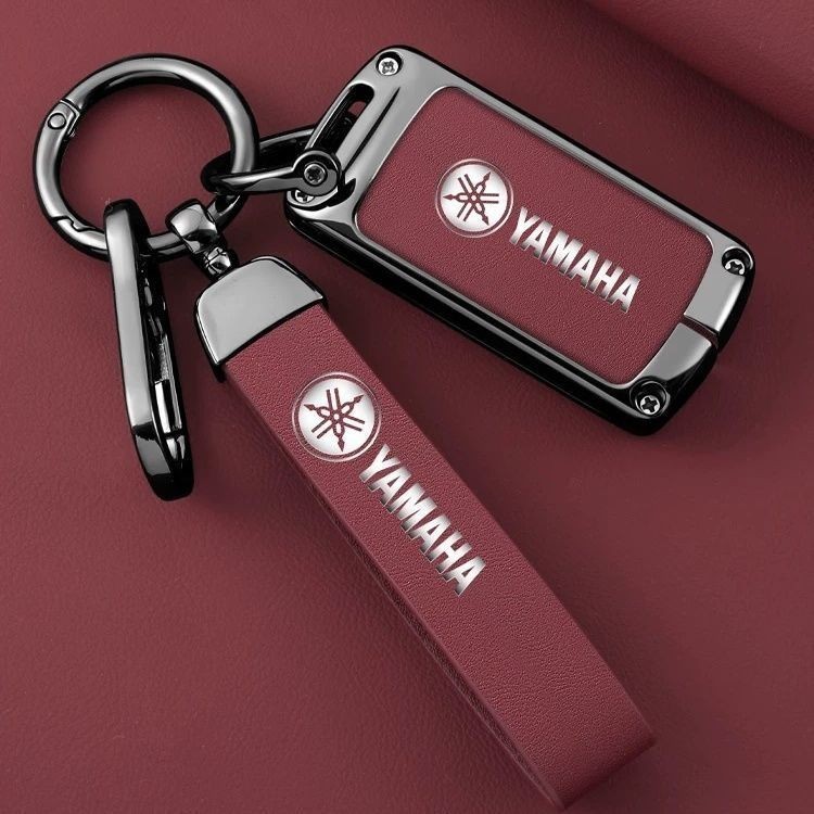鑰匙圈 鑰匙包 鑰匙皮套 機車鑰匙套 YAMAHA 雅馬哈 XMAX300 改裝智能遙控鑰匙保護套包 鑰匙殻扣 鑰匙