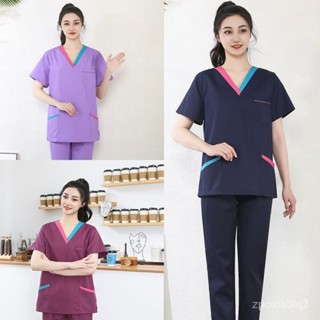 刷手服 護理服 醫院工作服 洗手衣 護理師服 醫護製服 韓版 護士裝 上班套裝 工作服 美容製服 彈力 醫生服 手術服