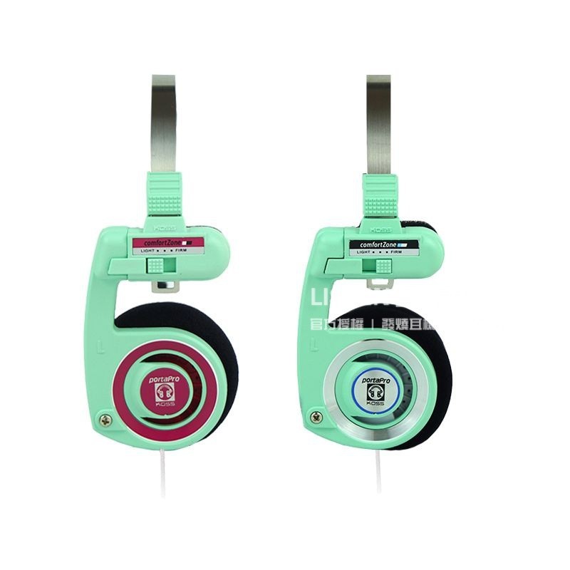 KOSS PORTA PRO 高斯頭戴式有線音樂耳機 PP頭戴式有線耳機 高斯耳機 春綠色 有綫頭戴式HIFI音樂耳機