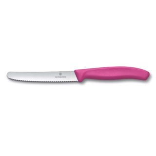 【Victorinox 瑞士維氏】SWISS CLASSIC 蔬果廚刀及餐刀-桃(6.7836.L115) 墊腳石購物網