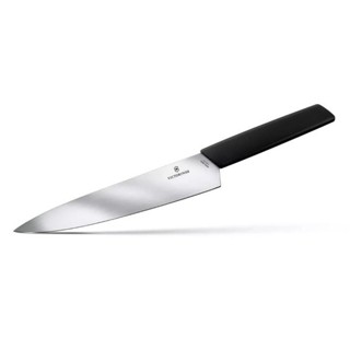 【Victorinox 瑞士維氏】SWISS MODERN 主廚刀 22cm-黑(6.9013.22B) 墊腳石購物網