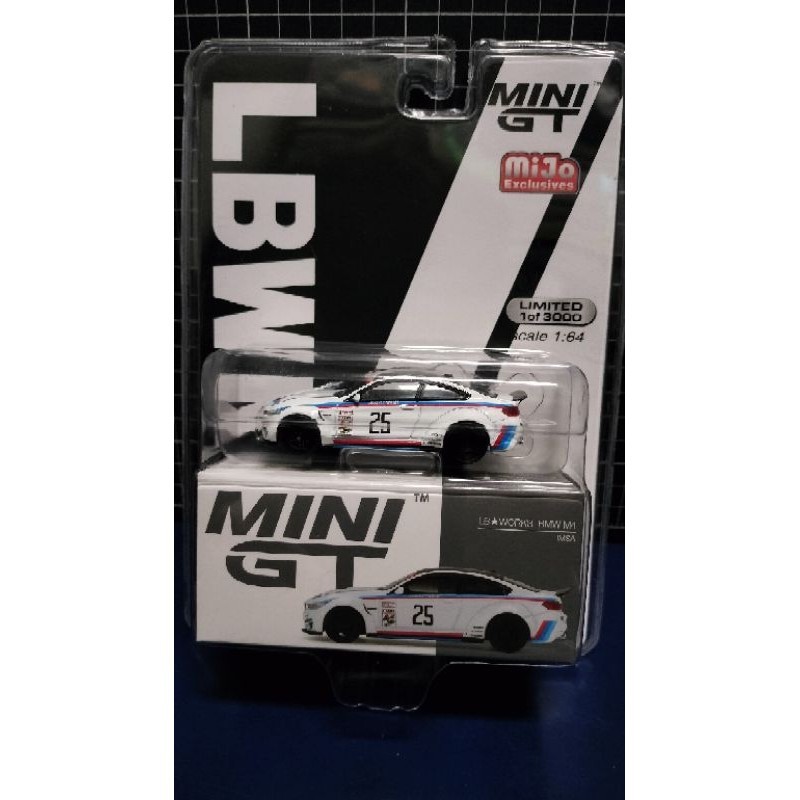 Mini GT 319 LB*WORKS BMW M4 IMSA賽車 美國限定左駕版吊卡 絕版