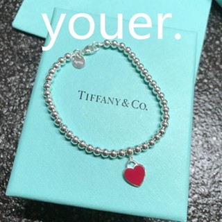 精品二手 Tiffany& Co. 蒂芙尼 Return to Tiffany系列 珠式 手鏈 GRP02587