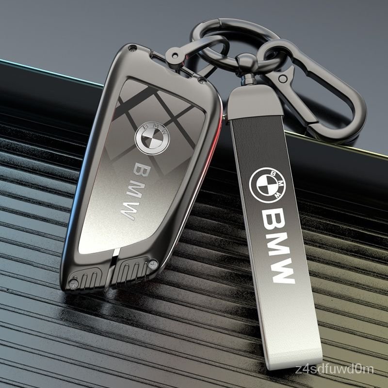 適用於寶馬BMW X3鑰匙套時尚感x5 x1 ix3 x7 f10 f30 e46 e90 e60個性高級感汽車鑰匙殻扣