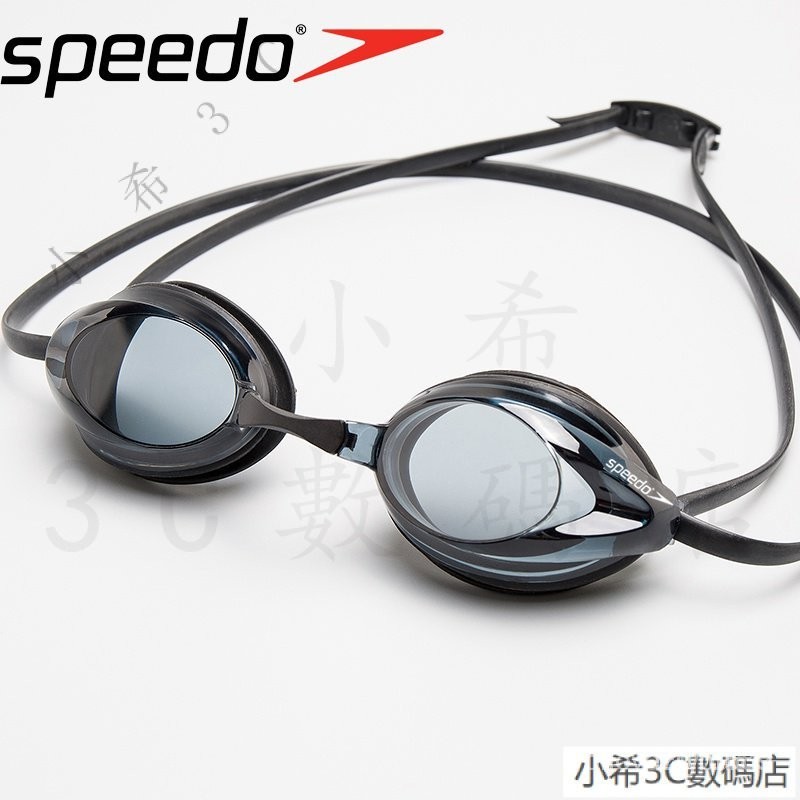 Speedo泳鏡男女電鍍競賽訓練成人 近視 度數 平光 防水 防霧 泳鏡眼鏡 OKY9