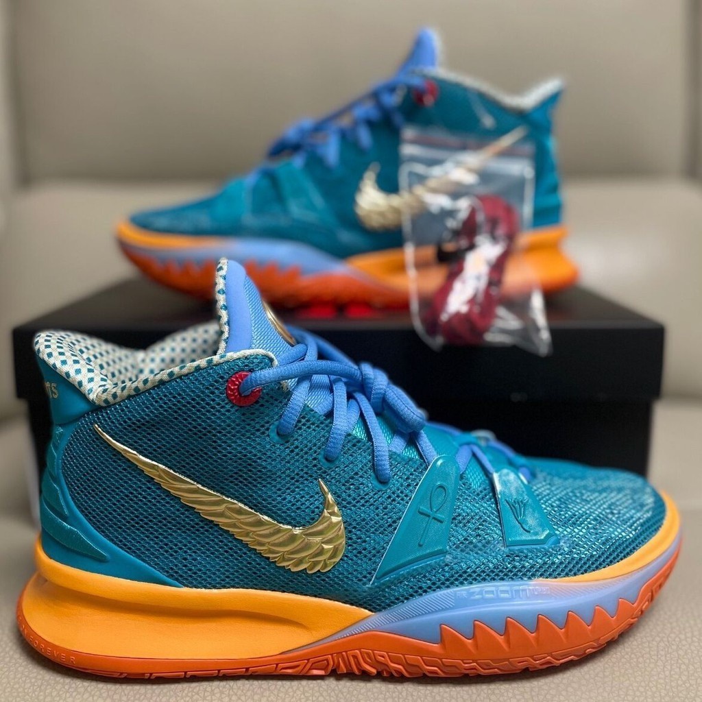 Concepts x Nike Kyrie 7 "Horus" EP藍橙 休閒鞋 籃球鞋 CT1137-900 現貨