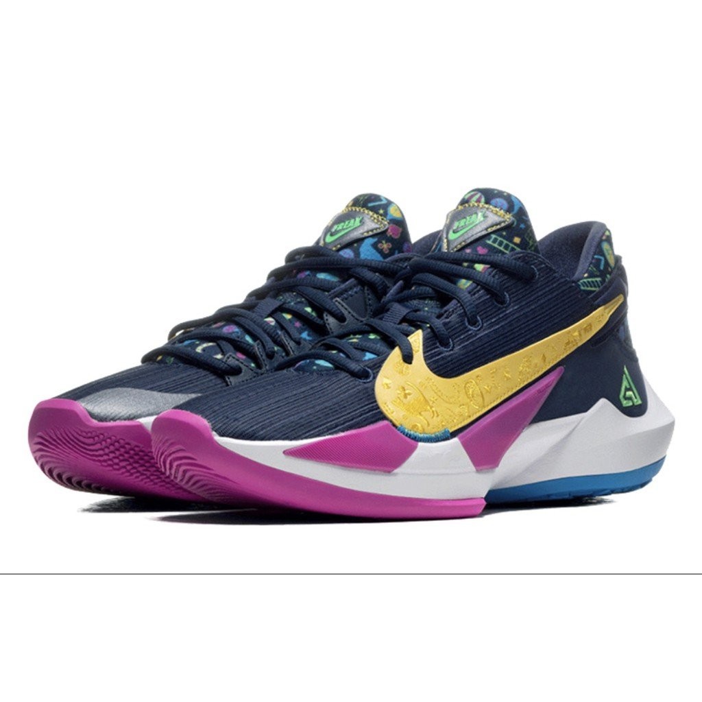 Nike Zoom Freak 2 午夜藍 字母哥 慢跑鞋 運動鞋 DB4689-400