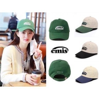 韓國 EMIS 棒球帽 鴨舌帽 遮陽帽 ROSE’ 同款  emis 刺繡帽子 韓妞必備情侶帽 老帽 多款多色